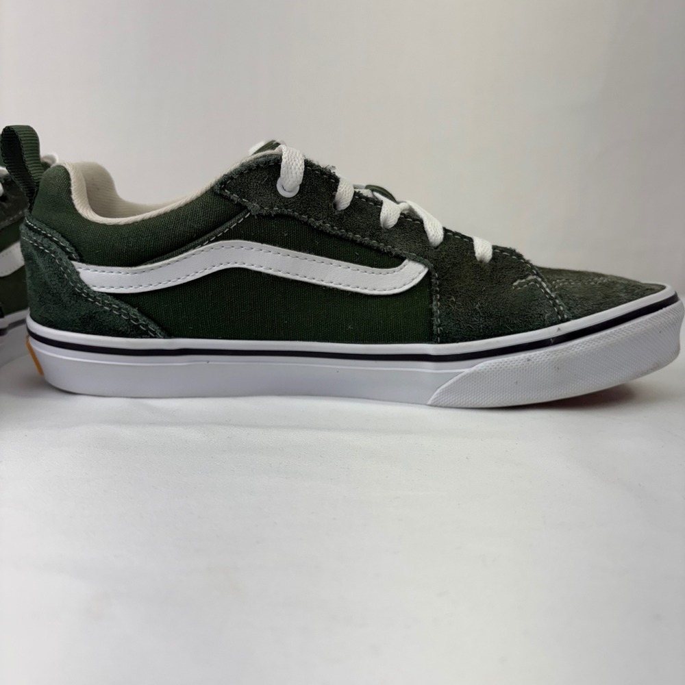 Vans Old Skool Filmore Green Suede‎ Lace Up Low Top Sneakers Shoes Size 6Y - Picture 7 of 10